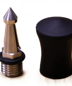 CRETAC Spike Edelstahl mit Gummikappe 3er Pack für CT-3372