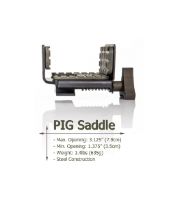 Alternative view of ShadowTech PIG Saddle Waffenauflage