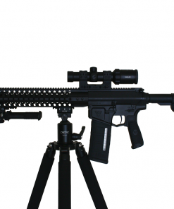 Kugelkopfstativ mit Waffe