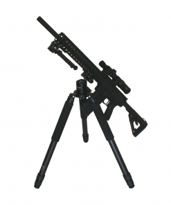 Kugelkopfstativ mit Waffe geneigt